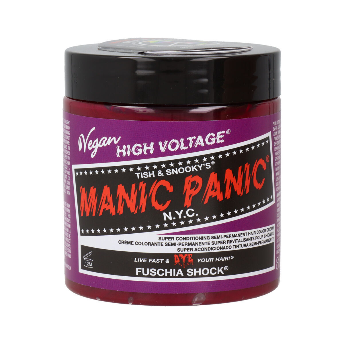Colorazione Semipermanente Manic Panic Panic High Fucsia Vegano [237 ml]