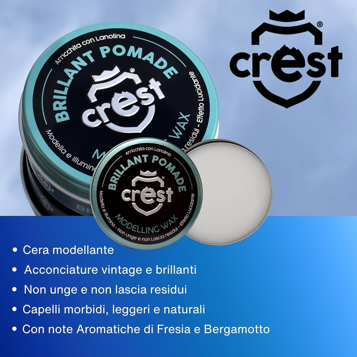 CERA BRILLANT POMADE CREST ml 100
