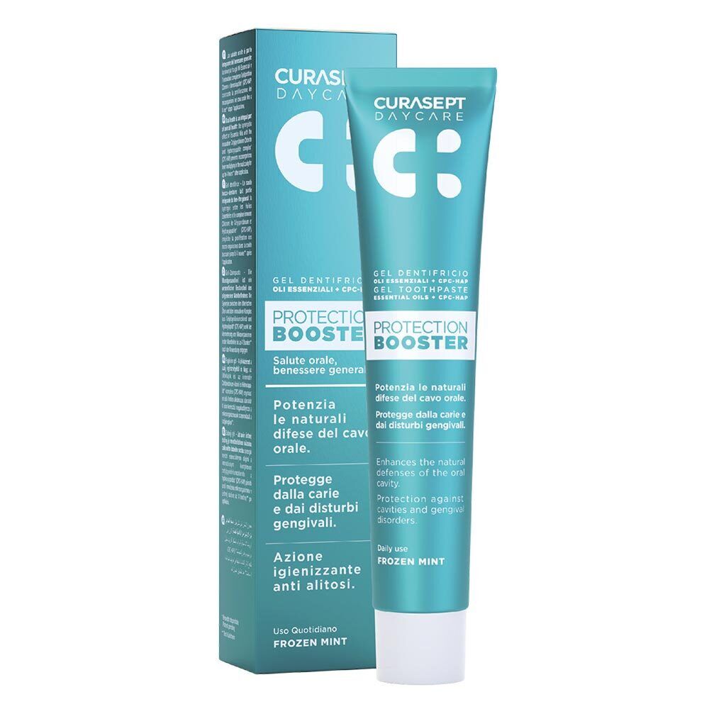 Curasept Daycare - Protection Booster Frozen Mint Gel Dentifricio, 75ml