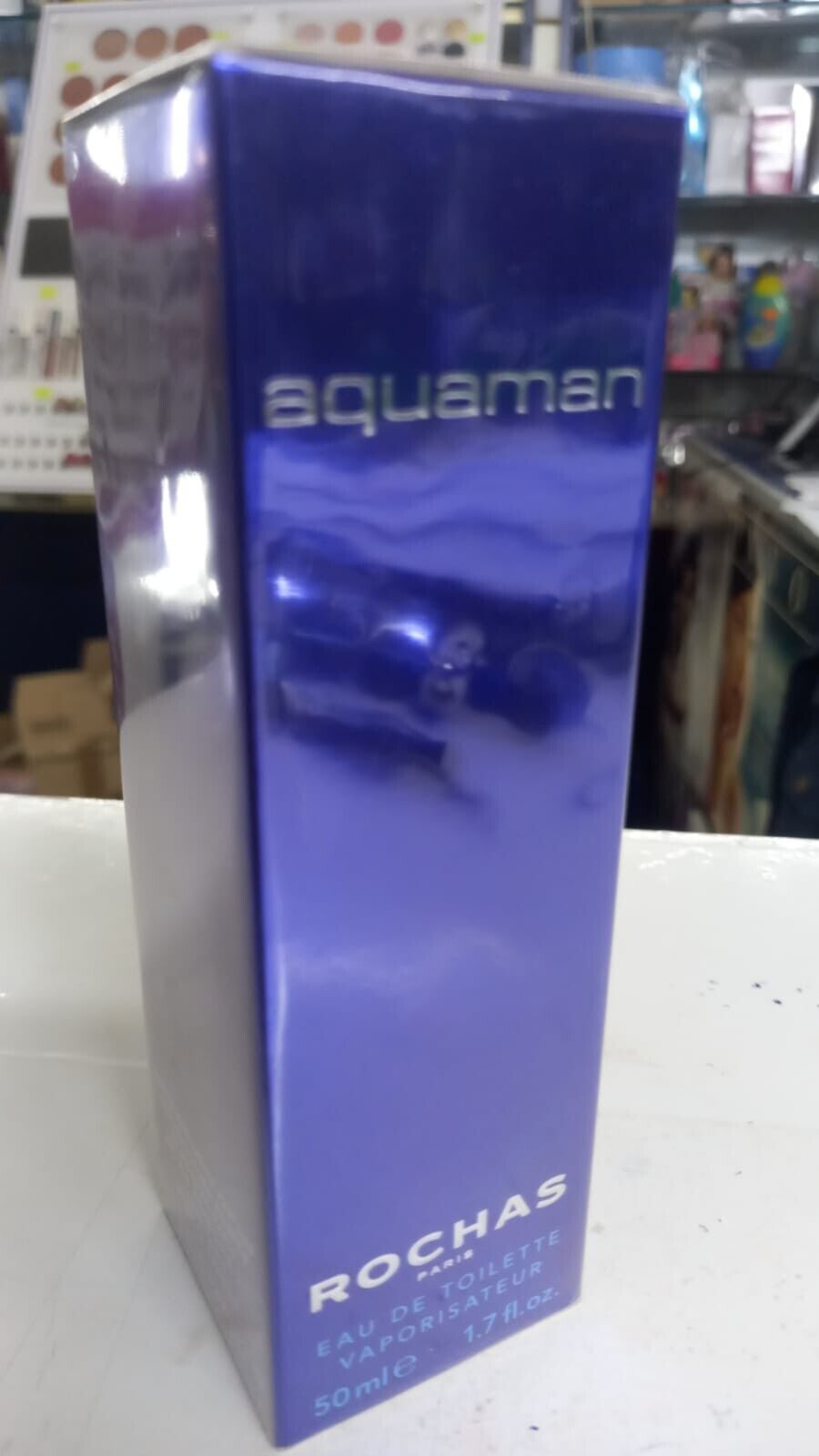 Rochas Aquaman  uomo 50ml nuovo vintage raro ultimo  pezzo ben conservato raro