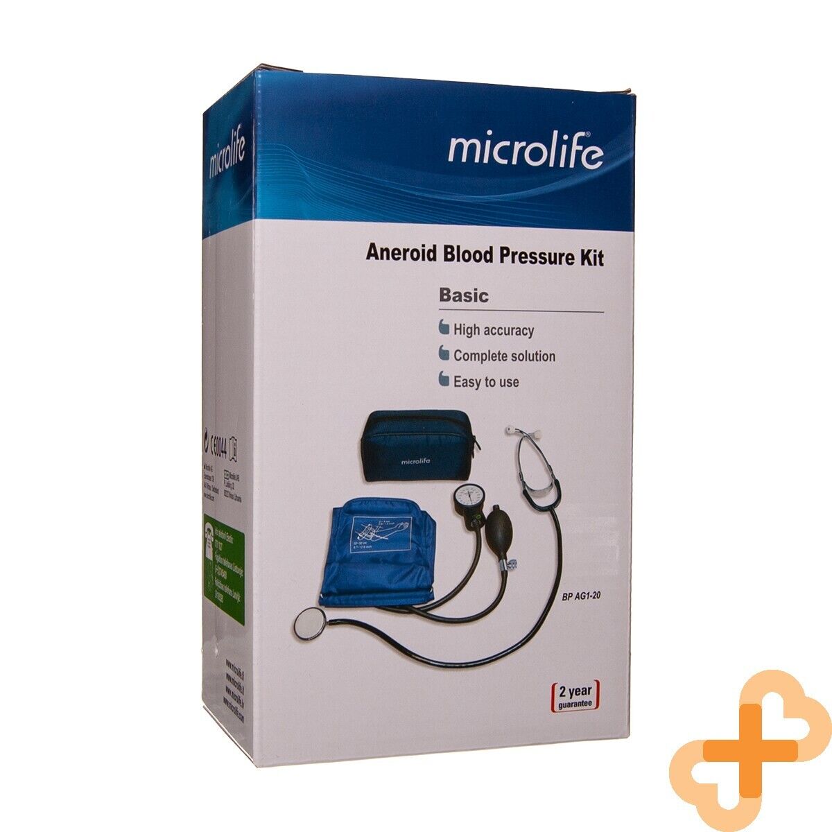 MICROLIFE BP AG1-20 Kit Pressione Arteriosa Aneroide Dispositivo Manuale Alta...