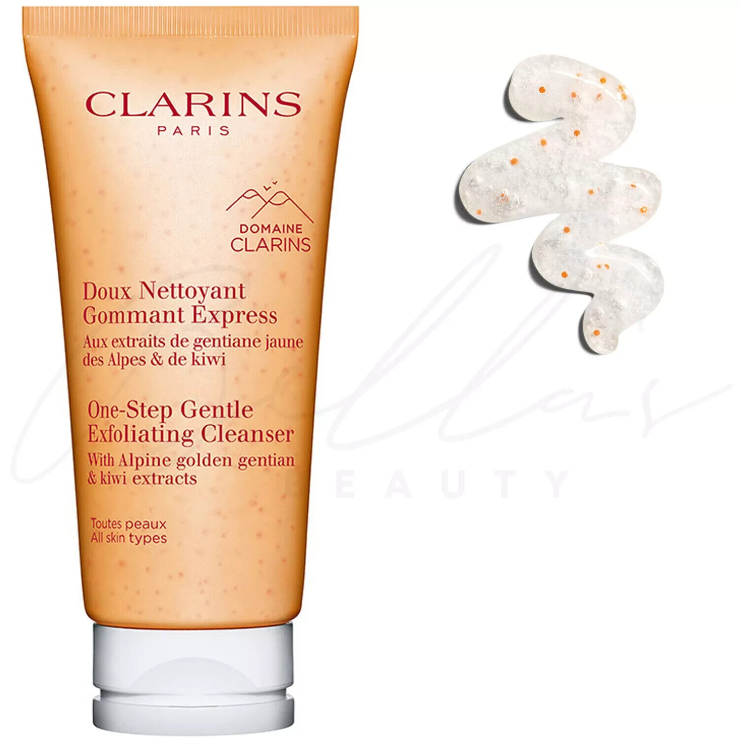 clarins doux nettoyant gommant express detergente viso 125 ml