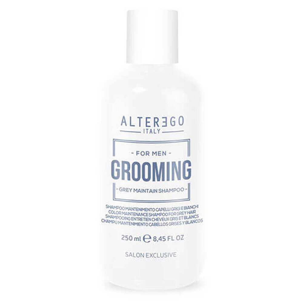 Alter Ego Grooming Men Grey Maintain Shampoo 250ml shampoo uomo antigiallo