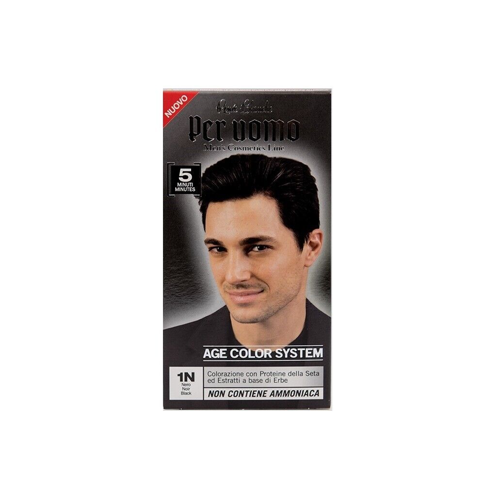 Renèe Blanche colorazione per capelli per uomo 1N nero
