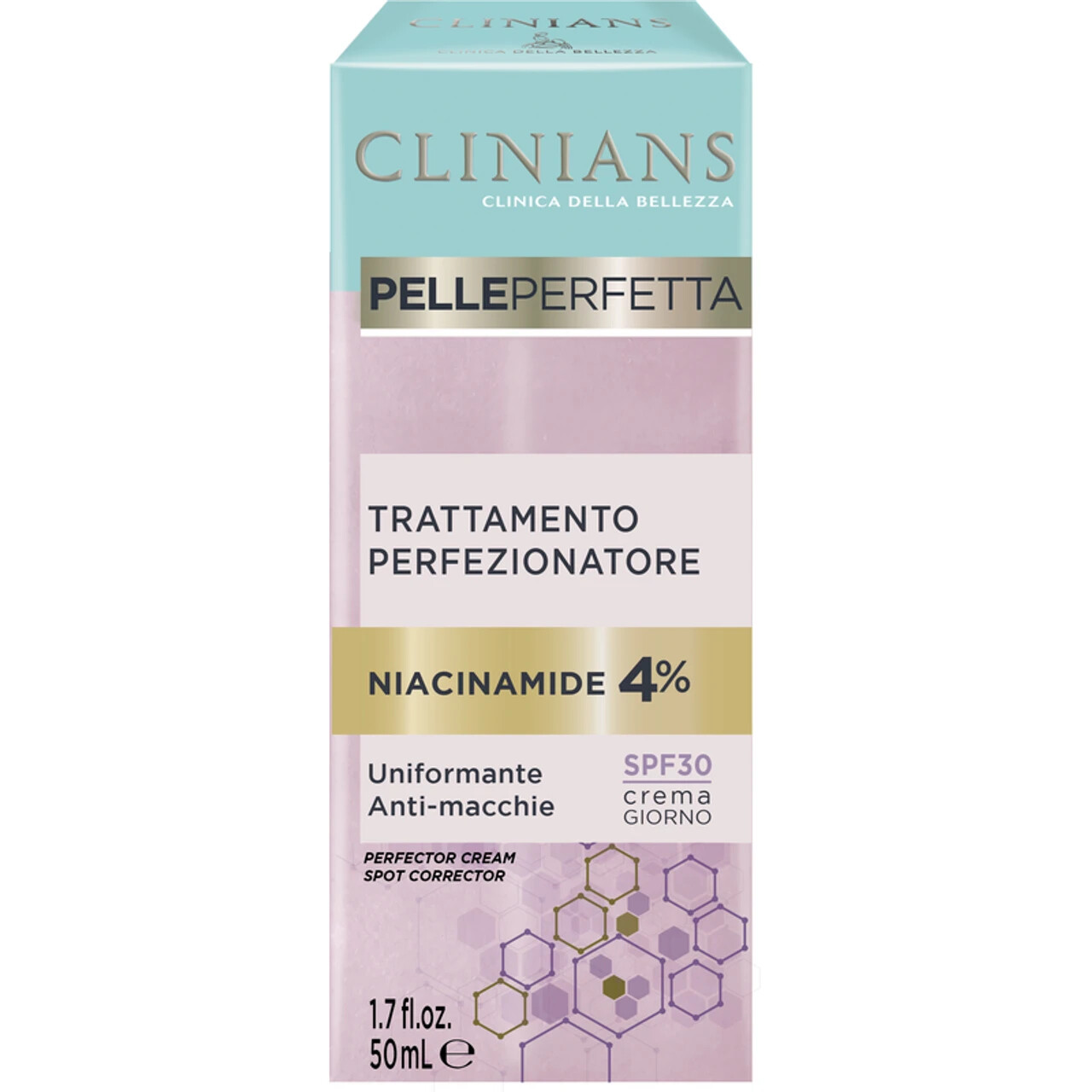 CLINIANS TRATTAMENTO CREMA PERFEZIONATORE ANTI MACCHIE NIACINAMIDE4% SPF 30