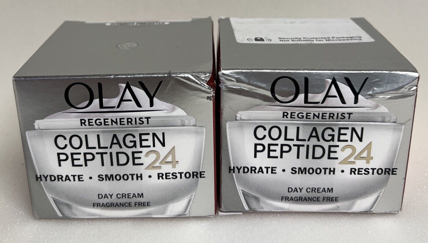 Olay Regenerist Collagene Peptide 24 Giorno Crema senza Profumo Confezione 2