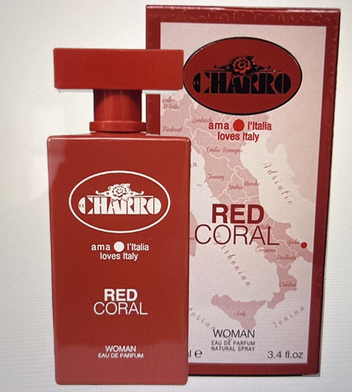 El Charro Red Coral Eau De Parfum Donna 100ml