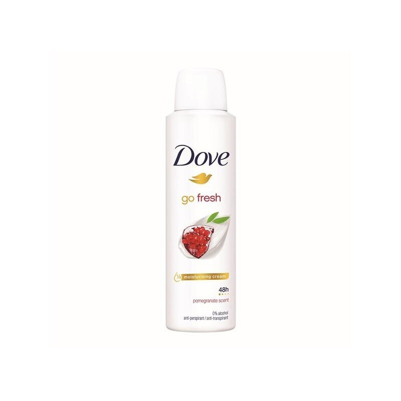 DEO SPRAY DOVE 150ML GO FRESH POMOGRANATE OKY