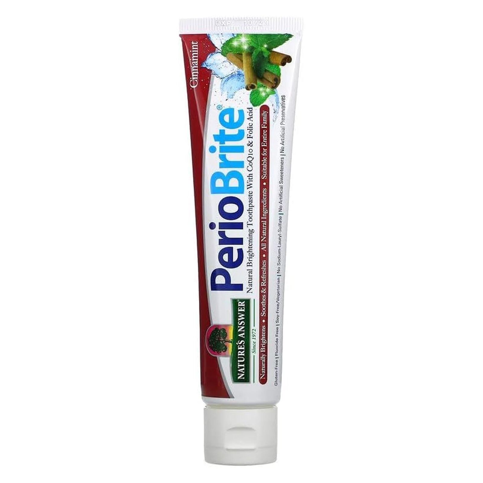 Nature's Answer, Periobrite Toothpaste Cinnamon (Dentifricio Periobrite (q8A)