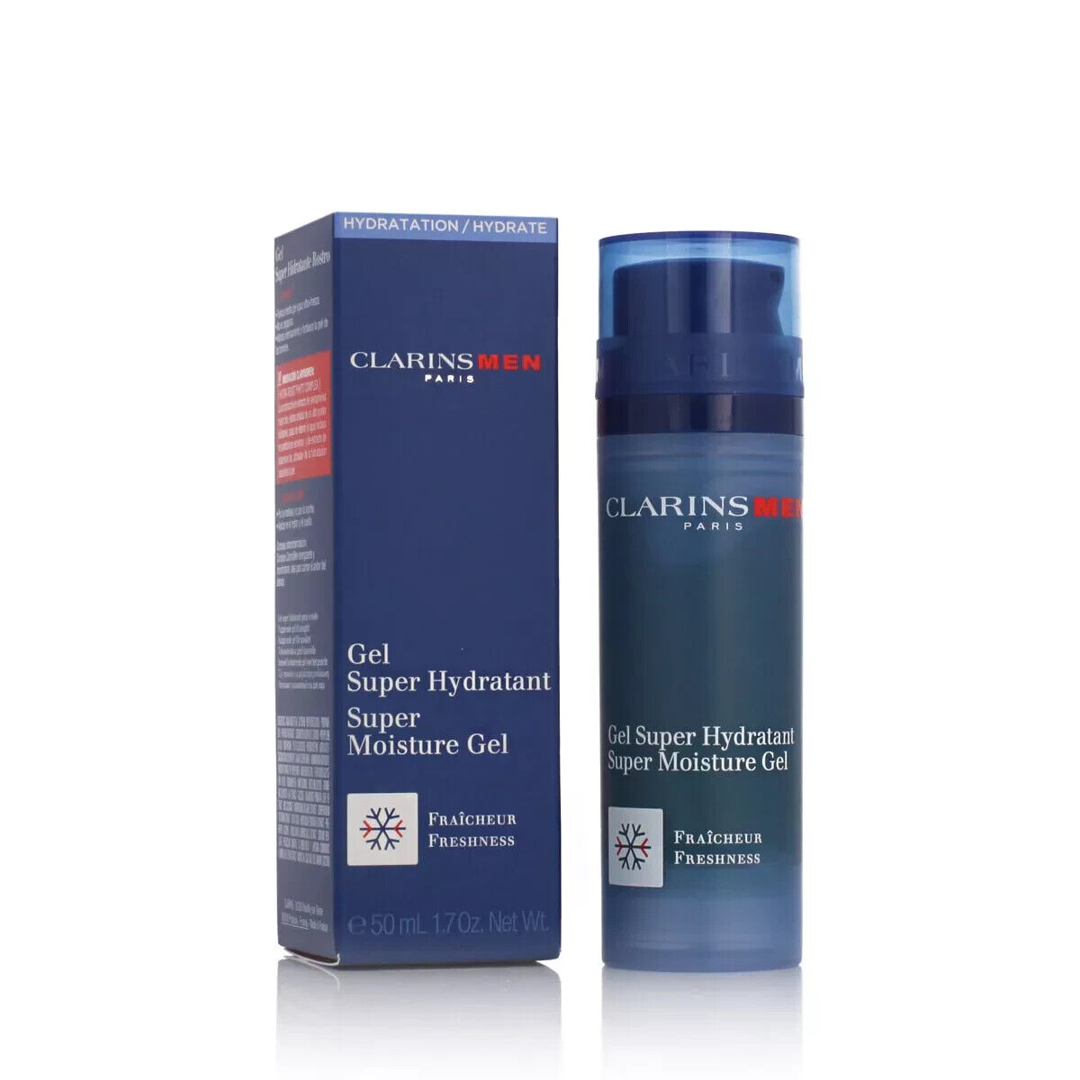 clarins men gel super hydratant super 50 ml