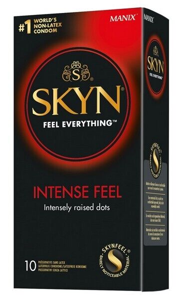 10  PROFILATTICI SKYN FREE LATEX INTENSE FEEL 53MM