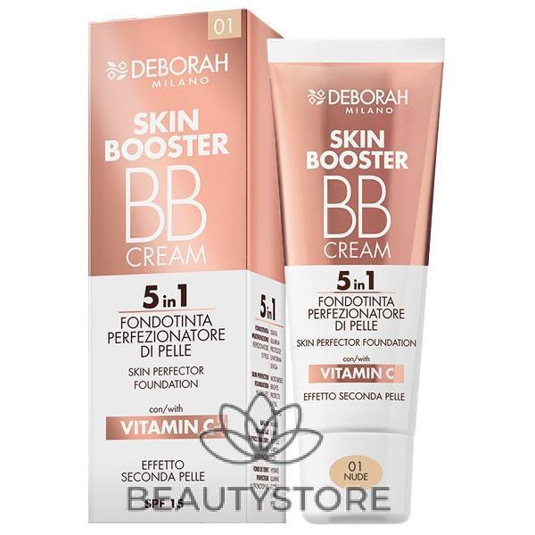 DEBORAH SKIN BOOSTER BBCREAM FONDOTINTA 5 IN 1 VITAMINA C 01
