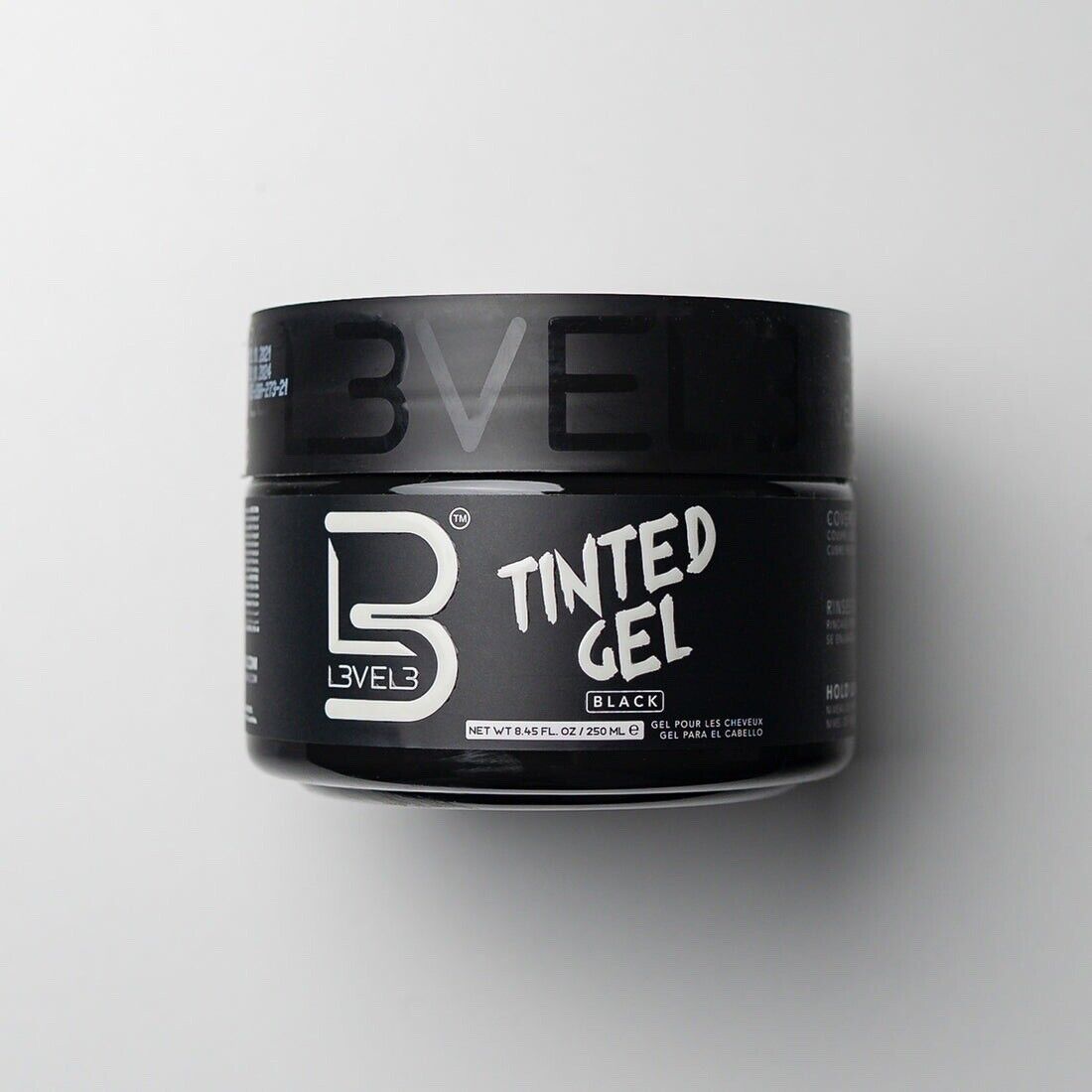 Black Gel  L3LEV3 Gel Nero Per Capelli Bianchi 250ml