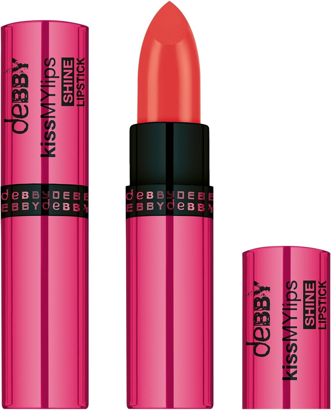 Rossetto DEBBY KISS MY LIPS SHINE 06 CORAL RED - Deborah Milano