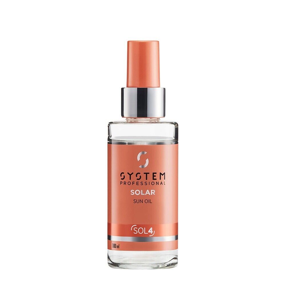 System Professional Solar Sun Oil SOL4, 100ml - Olio Solare per Capell