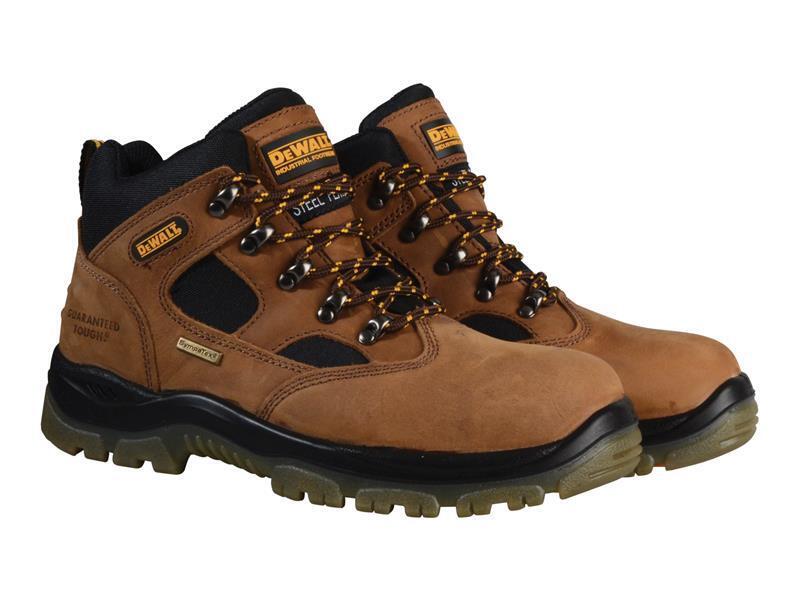 DEWALT Challenger 3 Sympatex Impermeabile Hiker Scarponcini Marrone UK 11 Eur 46
