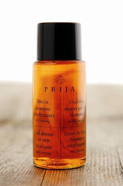 PRIJA SHAMPOO DOCCIA GINSENG 40ML.   216 PEZZI DOCCIA SHAMPOO VITALIZZANTE