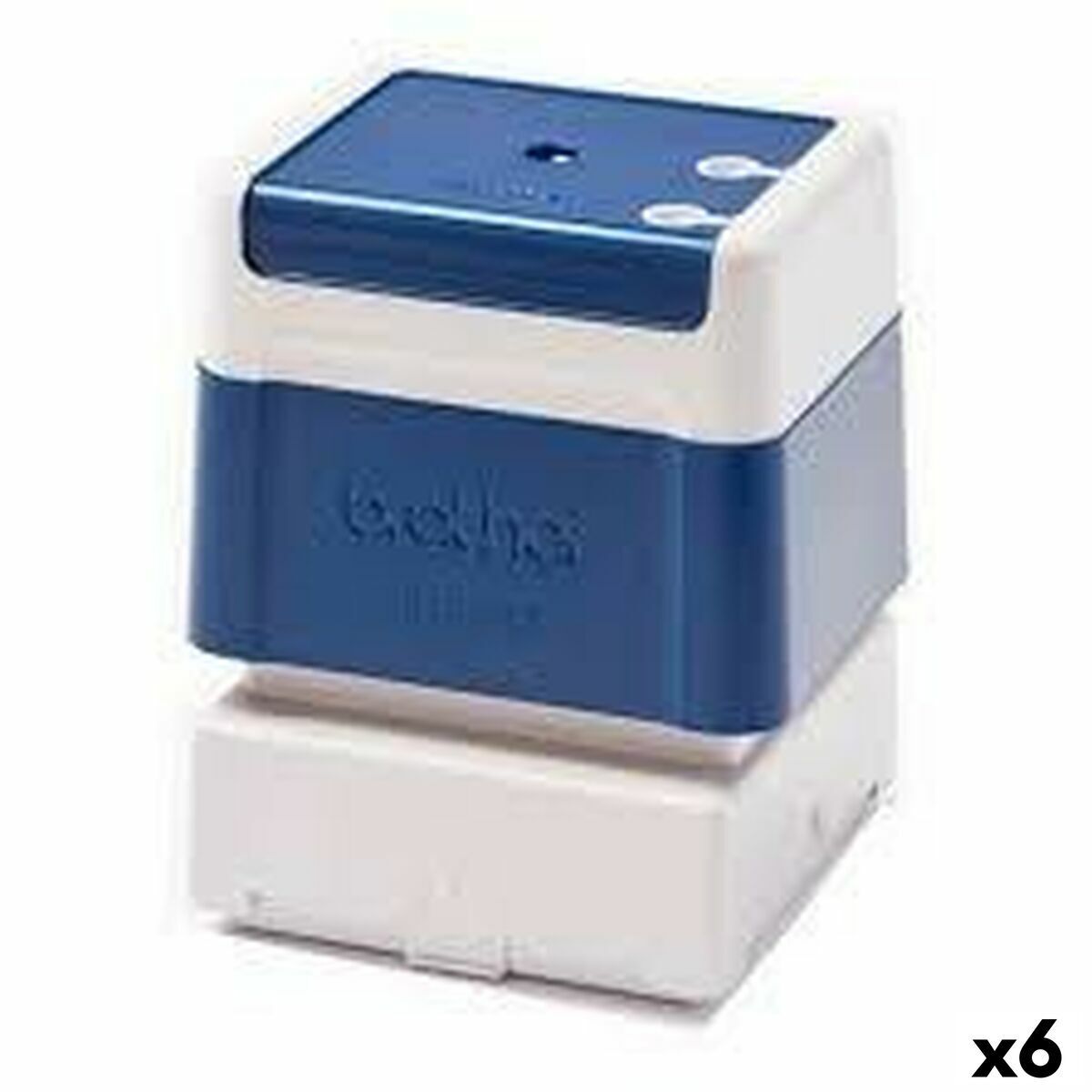 Sigillo Brother Montatura 40 x 40 mm Azzurro [6 Unità]