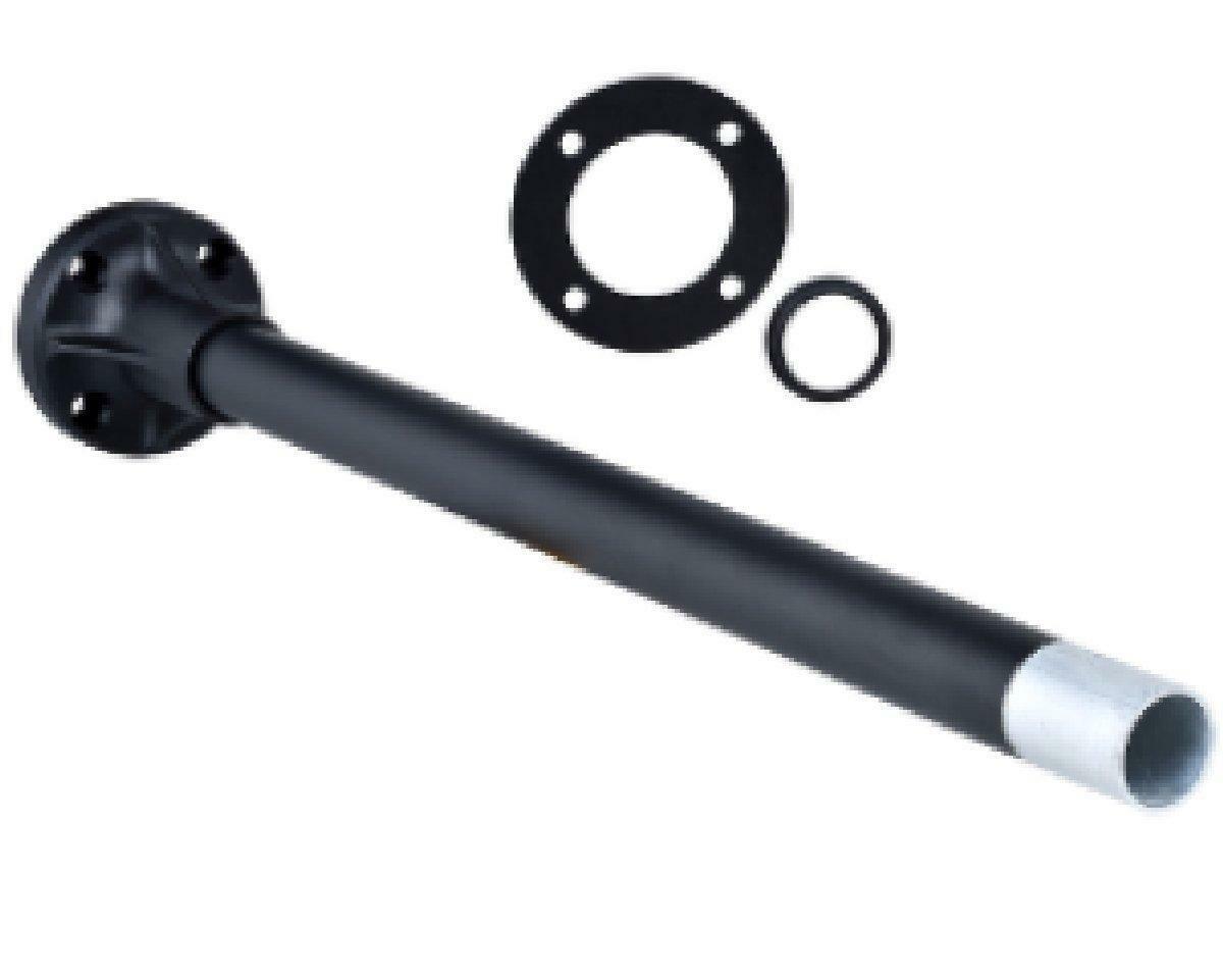 SCHNEIDER TUBO 400MM + ZOCCOLO IN PLASTICA CON TUBO IN ALLUMINIO NERO 25 MM XVBZ