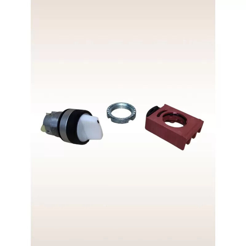 Ge power 184597 p9msld0b selettore luminoso 2 posizioni fisse i-ii