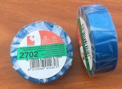 Nastro isolante SCAPA 19mm x 25mt in PVC - Autoestinguente  colore Blu -  - Scap