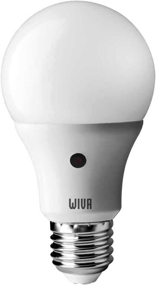 Lampadina LED BASIC 12W con Sensore Crepuscolare, 4000K, 1200 Lumen - Efficienza