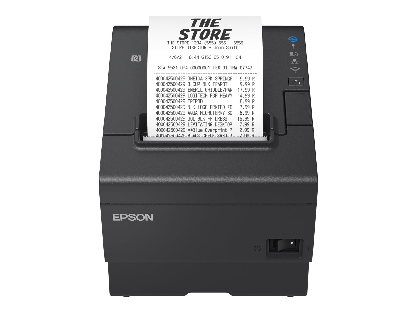 Epson TM T88VII (112A0) Receipt printer thermal line Roll C31CJ57112A0