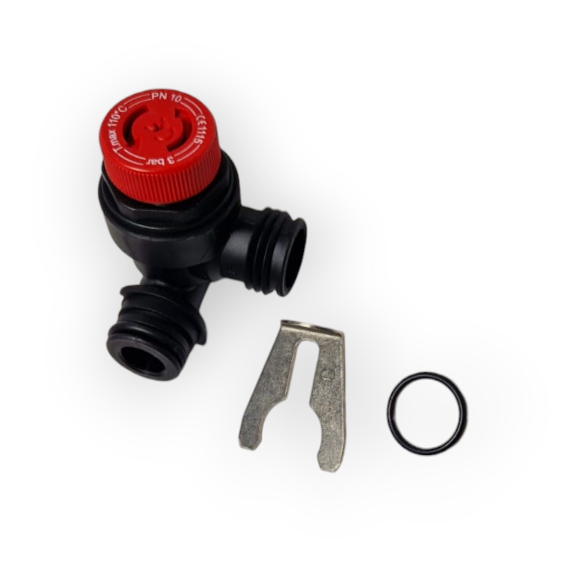 SAUNIER DUVAL 0020078632 VALVOLA DI SICUREZZA 3 BAR PER CALDAIA THEMAFAST F 30 E
