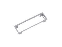 Bachmann POWER FRAME 3-way Outlet frame stainless steel stainless steel 317.001
