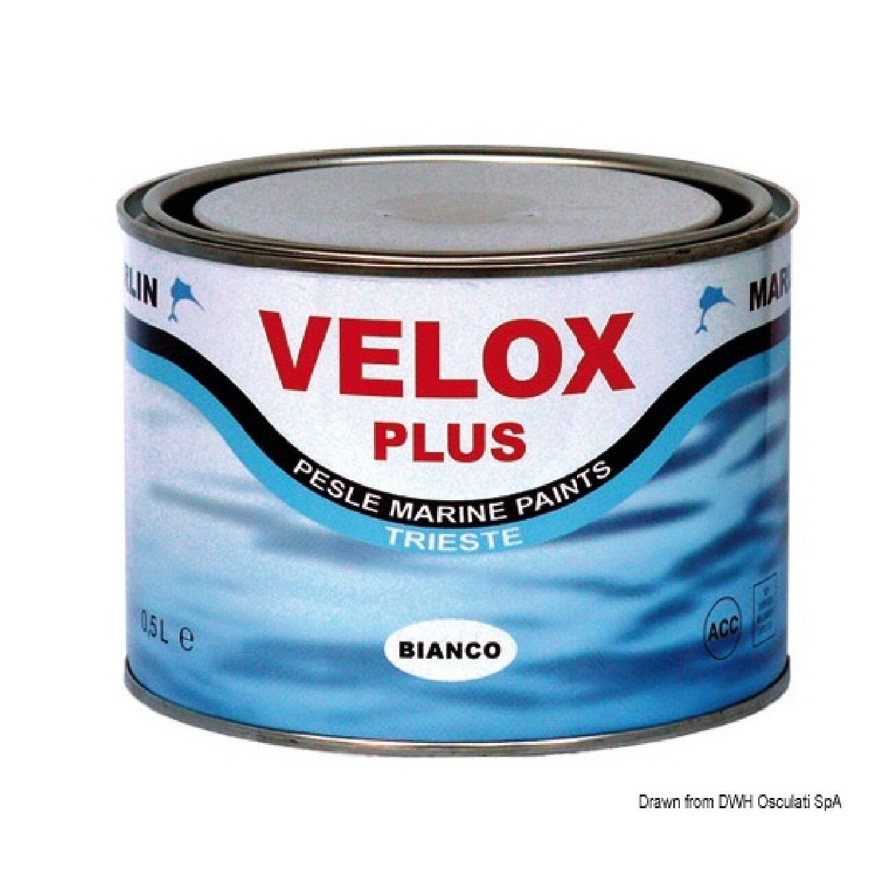 Marlin Antivegetativa Velox Plus bianca 500 ml 65.886.00BI
