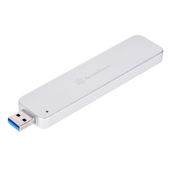 E_0015_         6780074000 Silverstone Silverstone MS09 M.2 SSD enclosure Argent