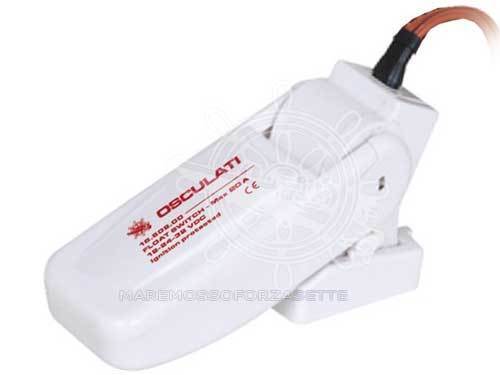 * INTERRUTTORE GALLEGGIANTE AUTOMATICO PER POMPE DI SENTINA 12V.  float switch
