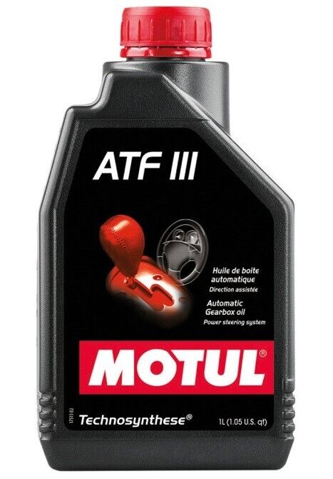 OLIO IDRAULICO MOTUL ATF III ROSSO 1 LT NAUTICA
