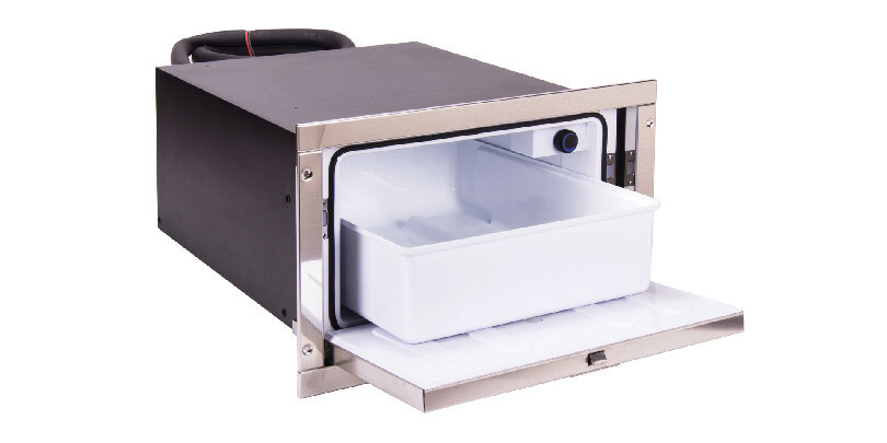 Isotherm Frigorifero a cassetto sfilabile CRUISE 36 CR36 inox 12/24 Volt 50.827.