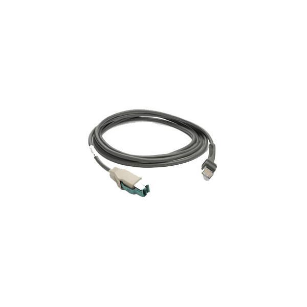 E_0015_         3698987000 Zebra Zebra USB Cable Power+ 2.1m Maschio Maschio Gri