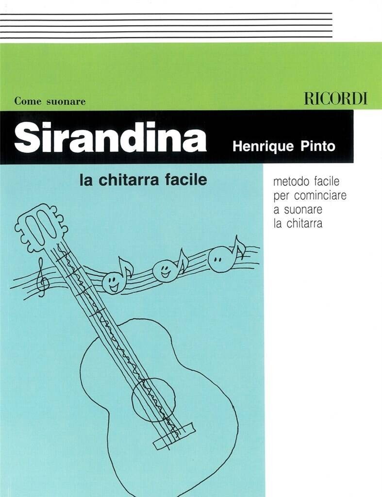 Henrique Pinto Sirandina la chitarra facile Metodo per cominciare a suonare