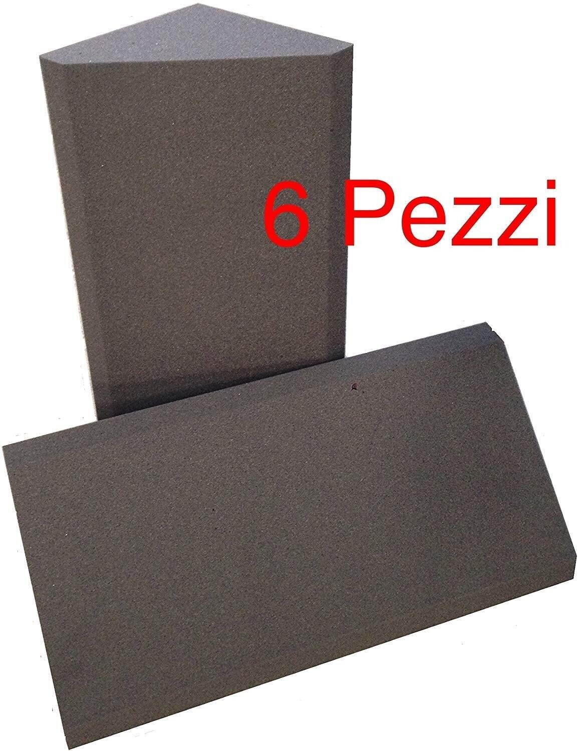 6 Bass trap in poliuretano espanso alta densità trappole bassi angoli studio