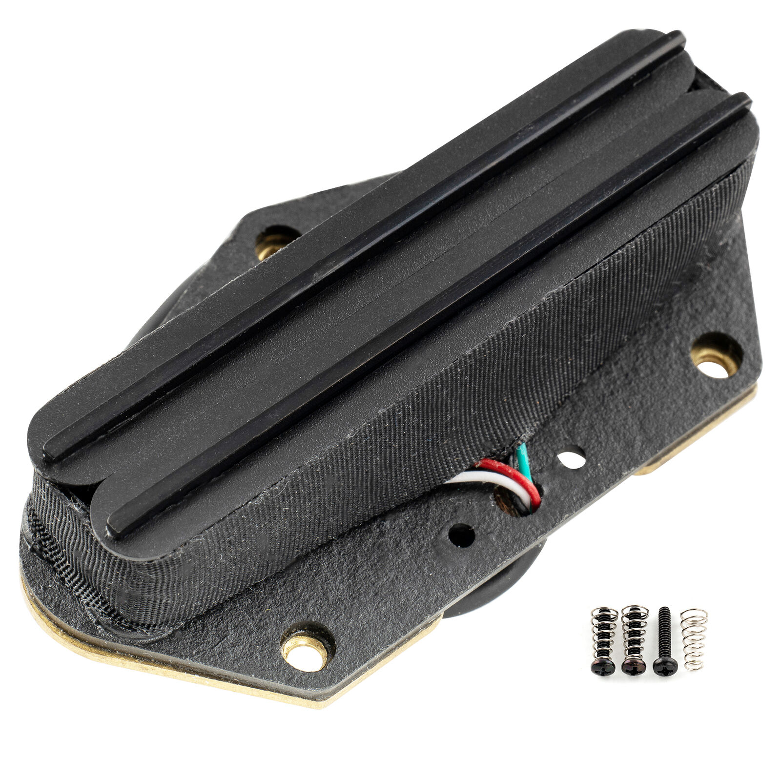 Artec TRA73B Black Alnico 5 Hot Rail Bridge Humbucker Pickup 12K For Tele Guitar