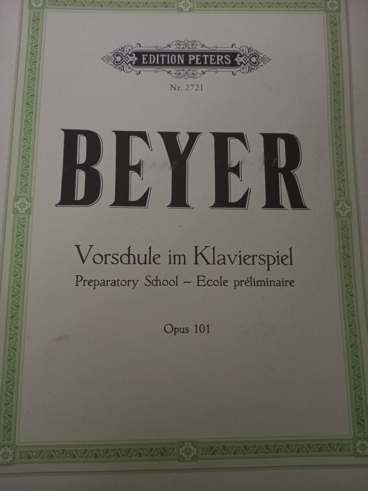 Beyer Opus. 101 - Edition Peters