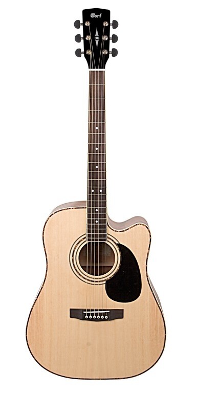 CHITARRA ACUSTICA ELETTRIFICATA CORT AD880CE NS
