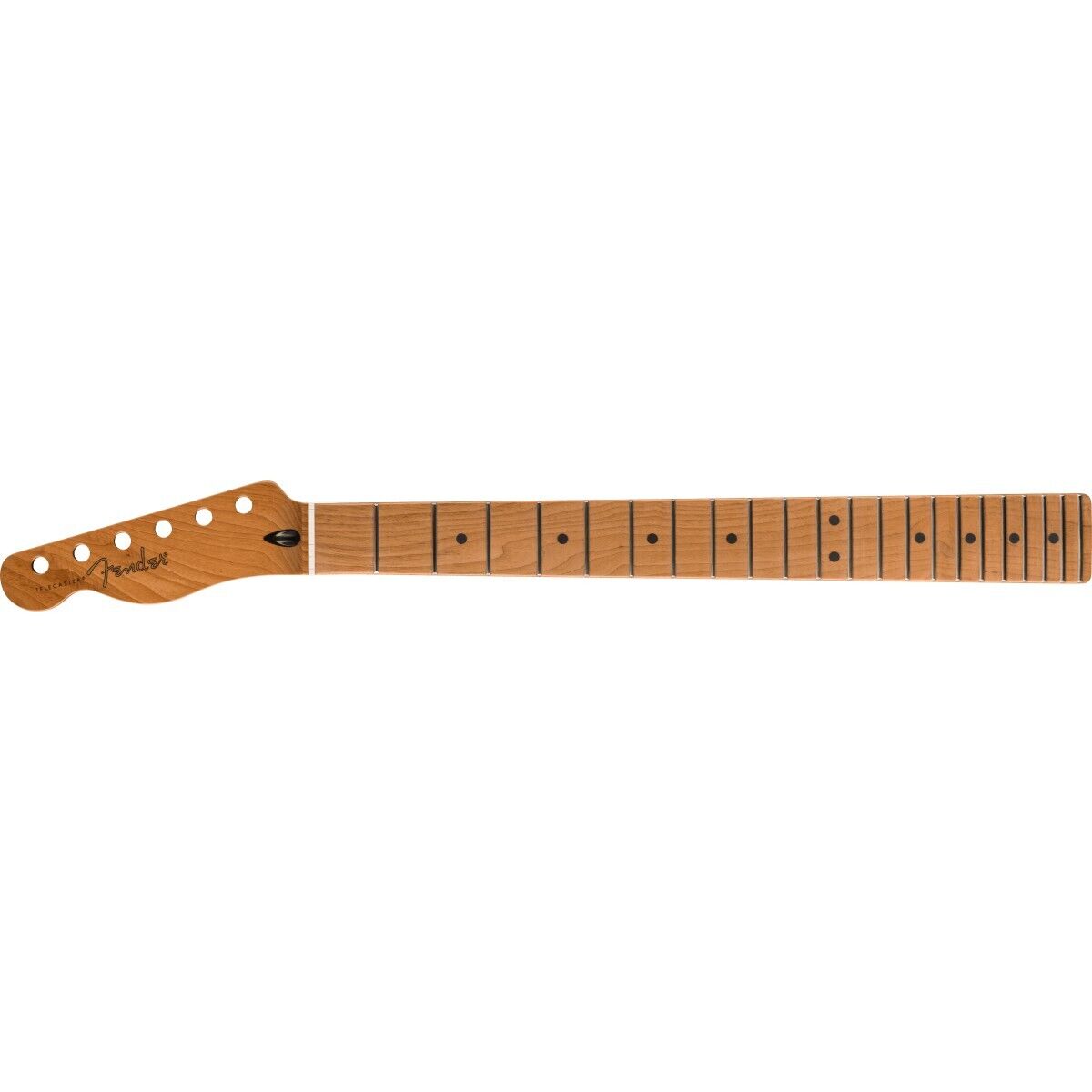 Manico Fender Satin Roasted Maple Telecaster LH, 22 Jumbo Frets, 12", Maple 0990