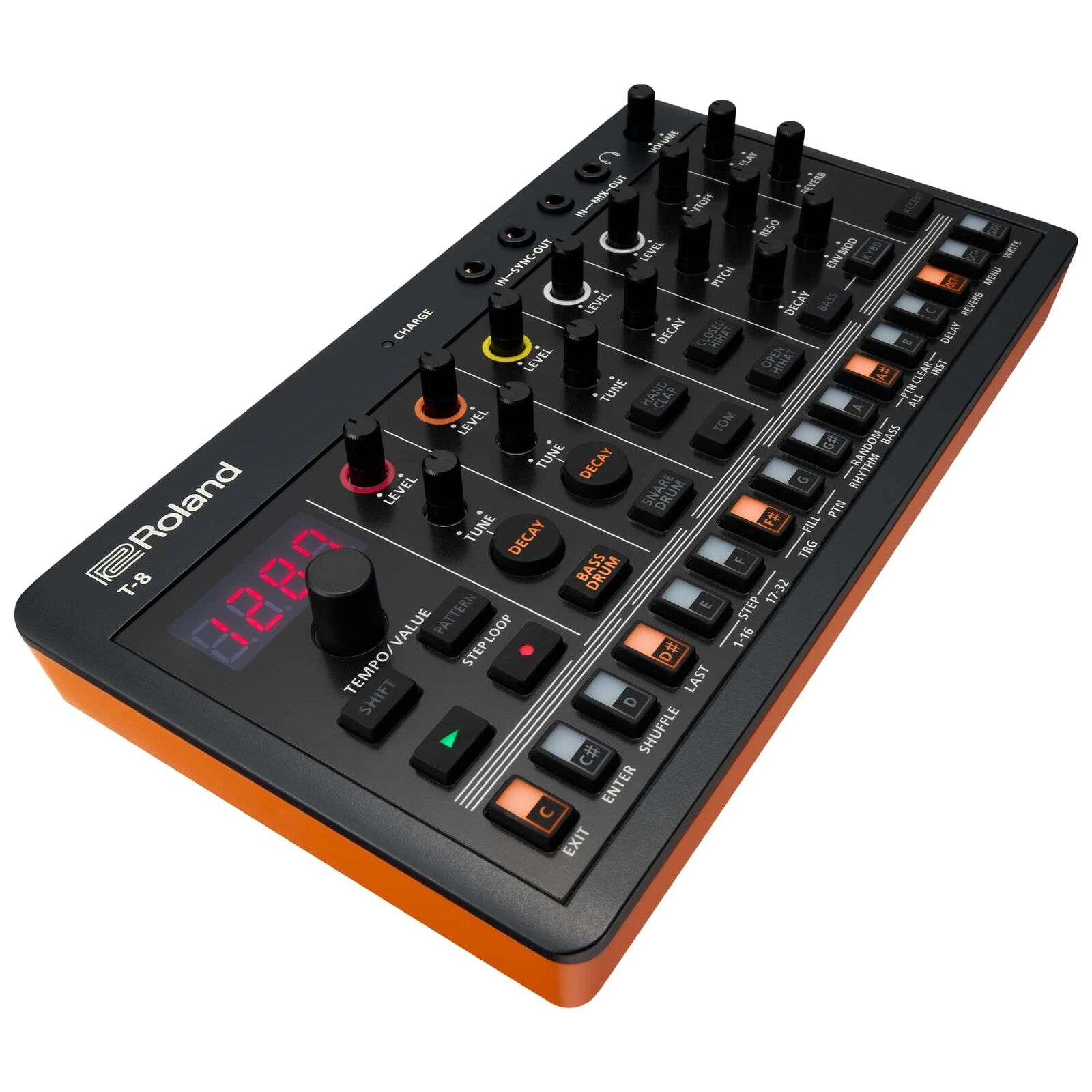 Roland T-8 Aira Compatto Picchiare Macchina Portatile Tamburo Basso Synth