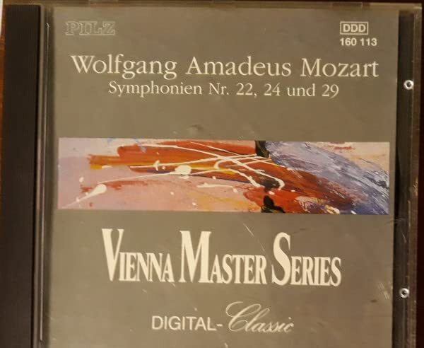Wolfgang Amadeus Mozart Vienna Master Series: Symphonies No. 22, 24 and 29 (CD)