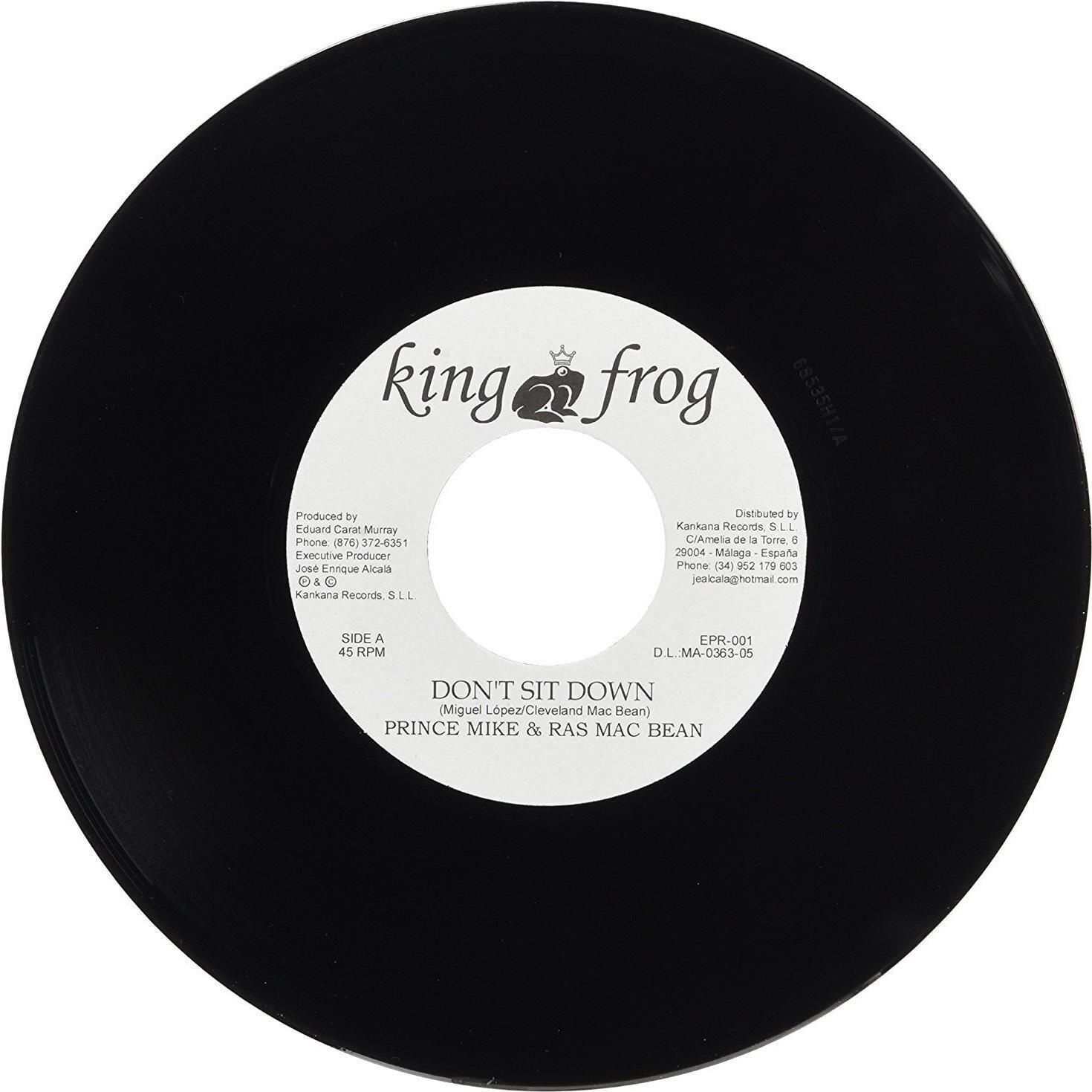 Vinile Prince Mike & Ras Macbean - Don'T Sit Down (7")