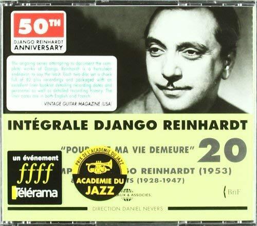 Django Reinhardt Complete Django Reinhardt Vol. 20 1953 (CD) Album