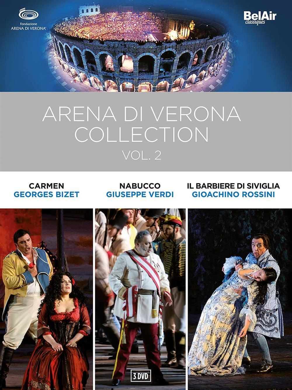 Arena Di Verona Collection Vol.2: Carmen / Nabucco / Barbiere Di Siviglia ...