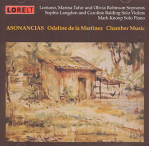 Odaline De La Martinez Odaline De La Martinez: Asonancias: Chamber Music (CD)