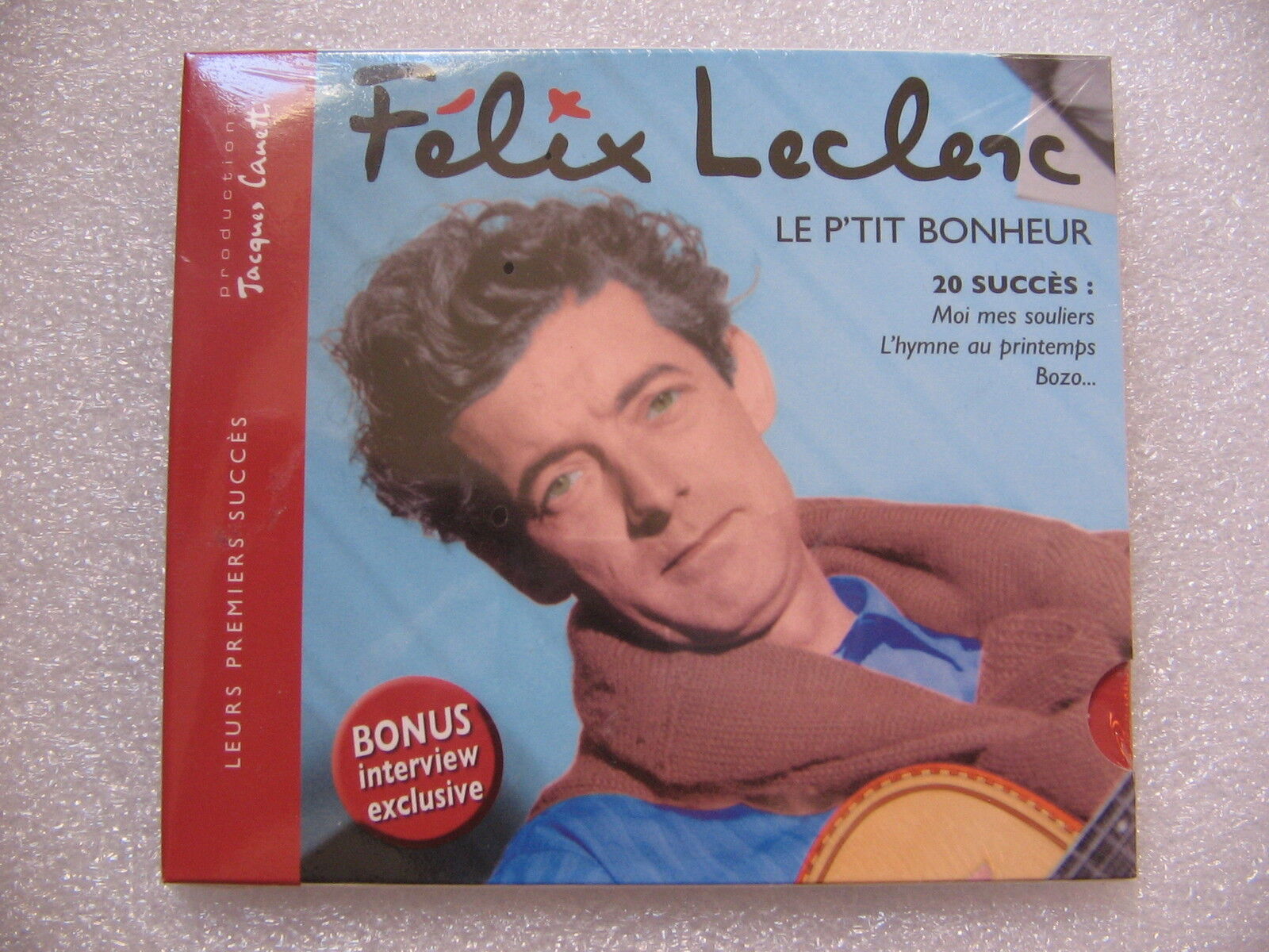 CD Digipack Leclerc Felix - La P'Tit Bonheur / Nuovo & Sigillato