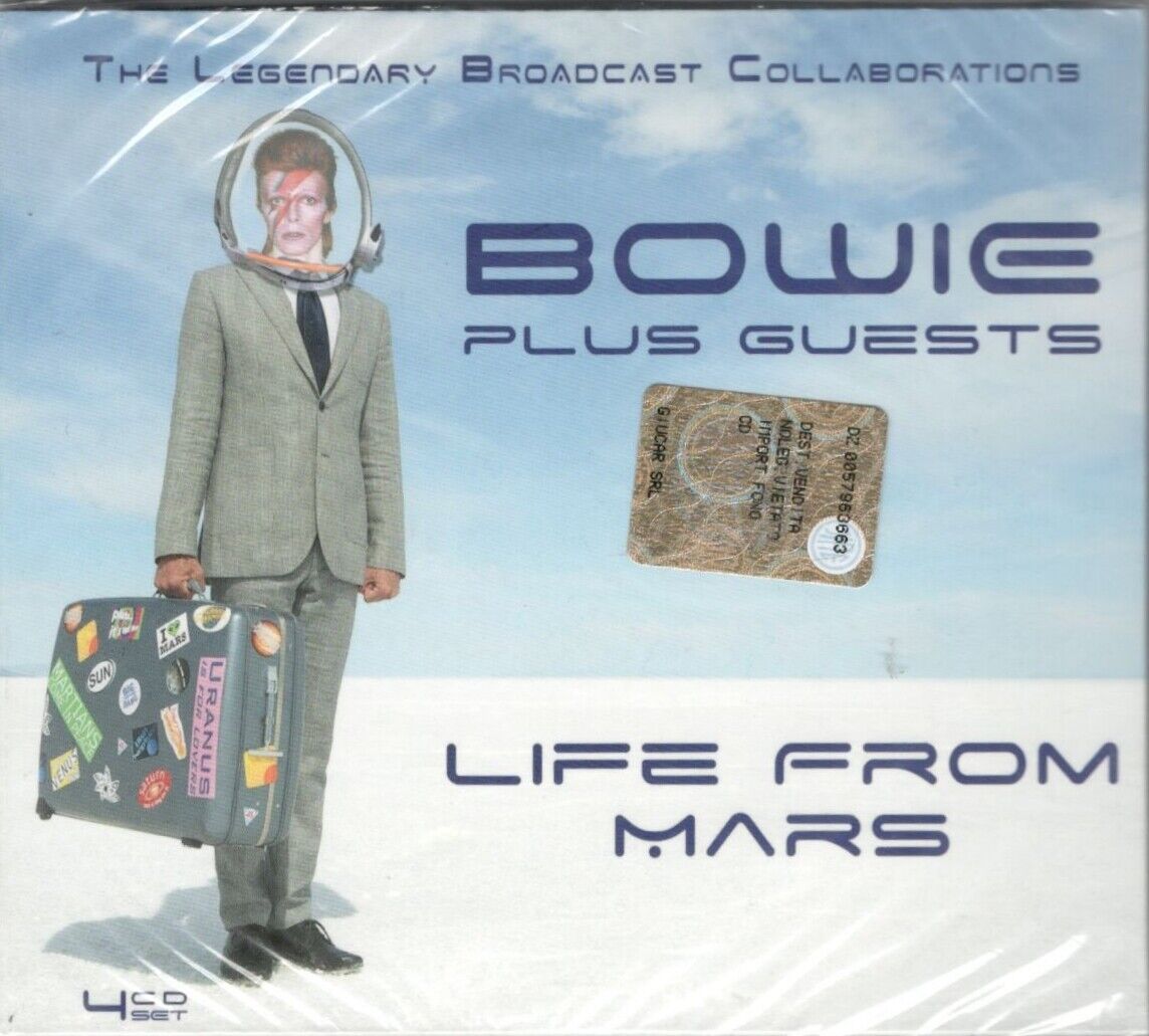 BOWIE PLUS GUESTS - LIFE FROM MARS - 4CD DIGIPACK NUOVO SIGILLATO NEW SEALED