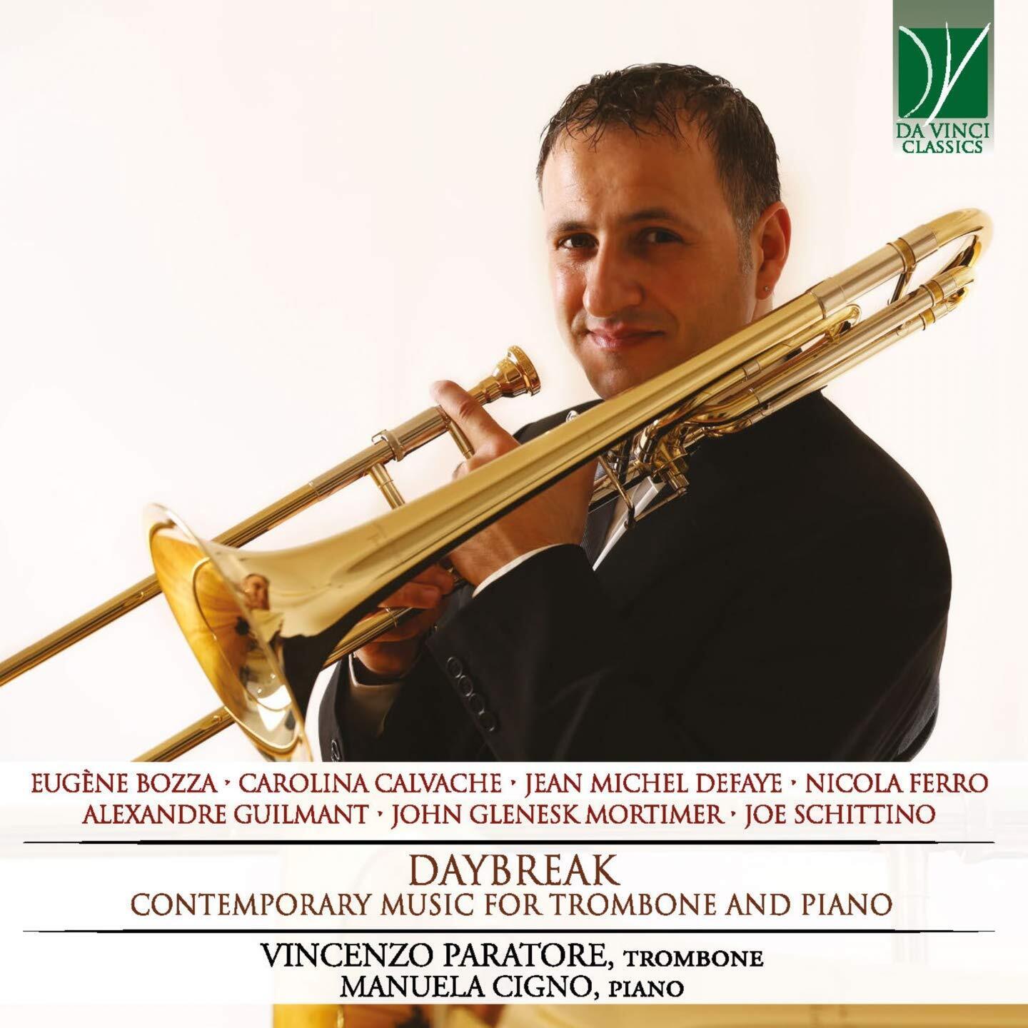 Paratore, Vincenzo / Cigno, Manuel Daybreak Contemporary Music For Trombon (CD)